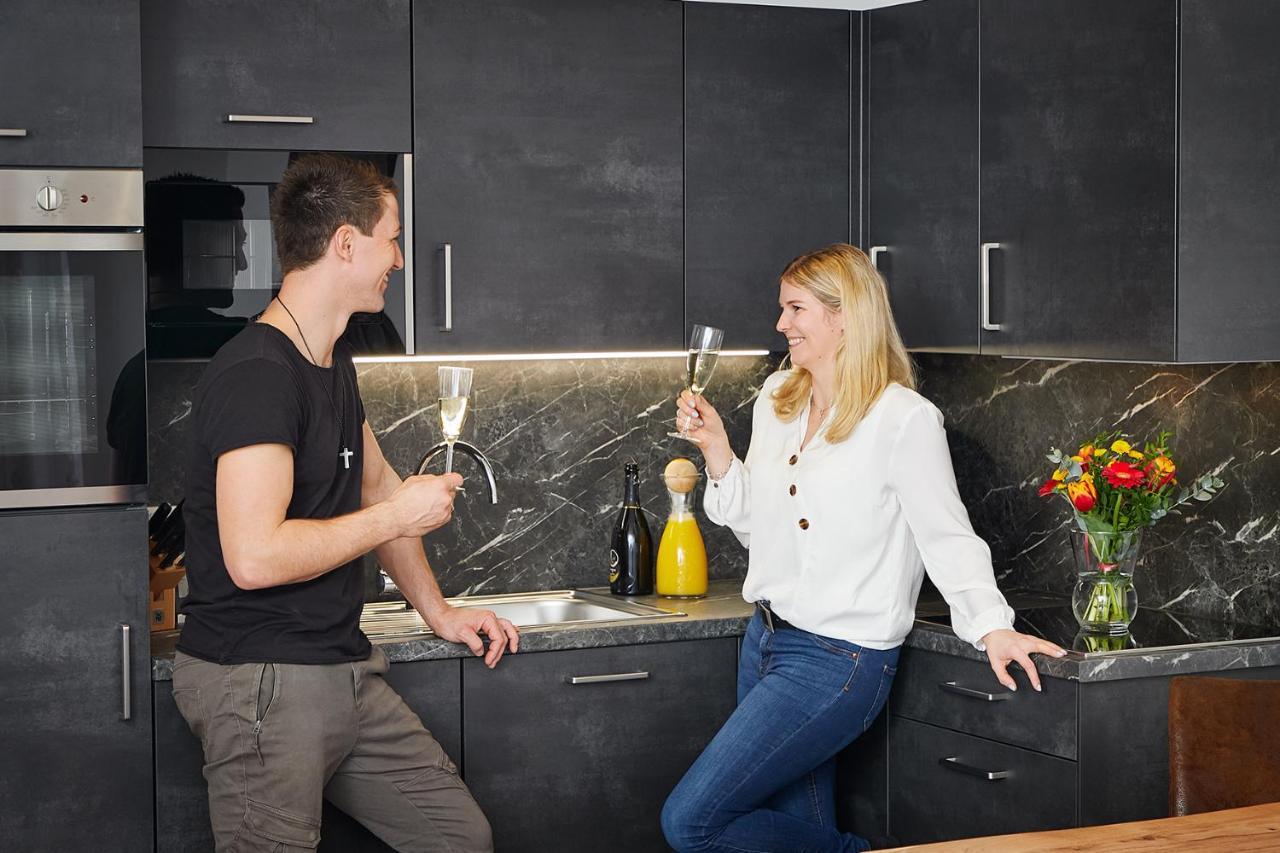 Appartement Lina&Lejs เกริบมิง ภายนอก รูปภาพ